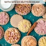 pinterest image for cinnamon sugar cookies