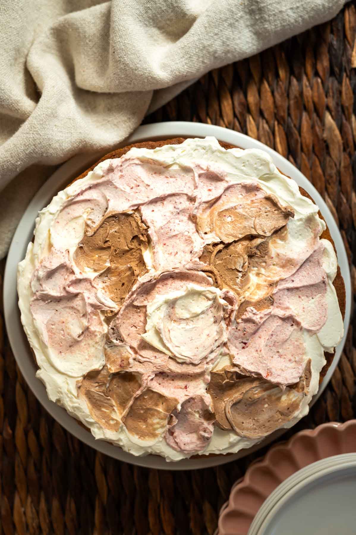 decorating idea for cake top