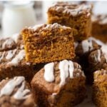 pinterest image for pumpkin coffee cake